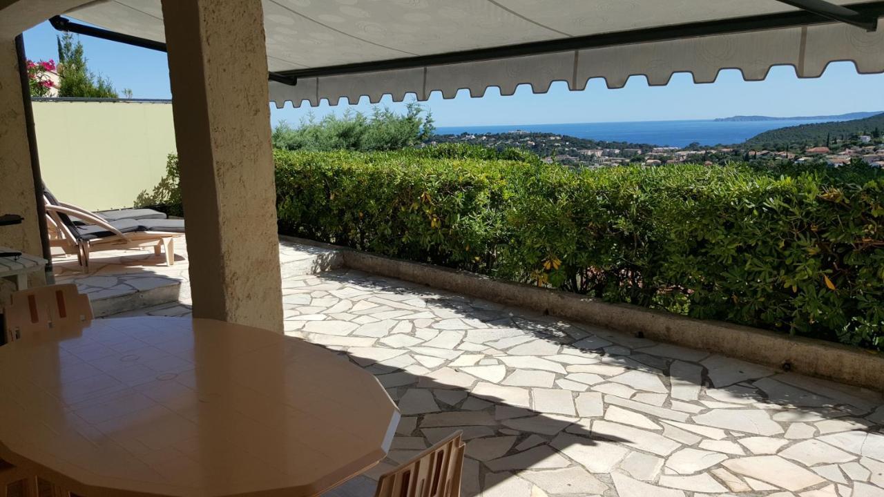 Appartement Rez De Jardin Dans Villa Vue Mer Cavalaire-sur-Mer Extérieur photo