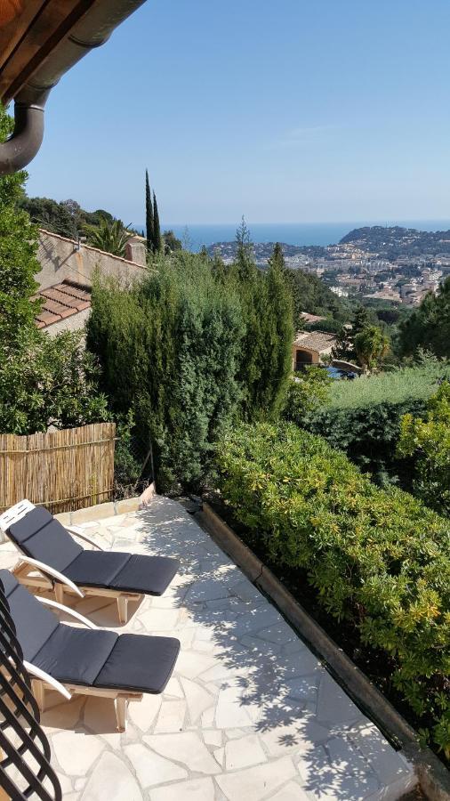 Appartement Rez De Jardin Dans Villa Vue Mer Cavalaire-sur-Mer Extérieur photo