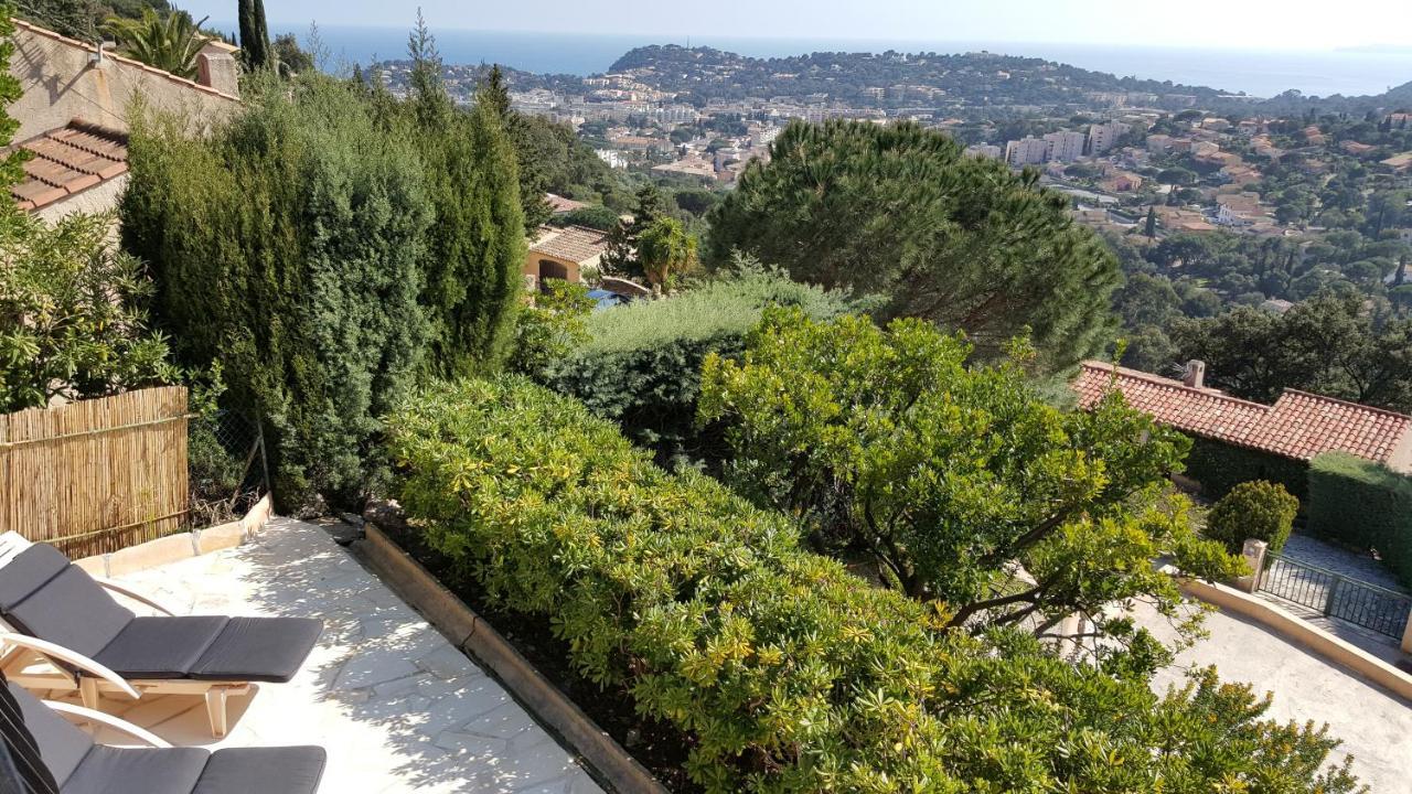 Appartement Rez De Jardin Dans Villa Vue Mer Cavalaire-sur-Mer Extérieur photo